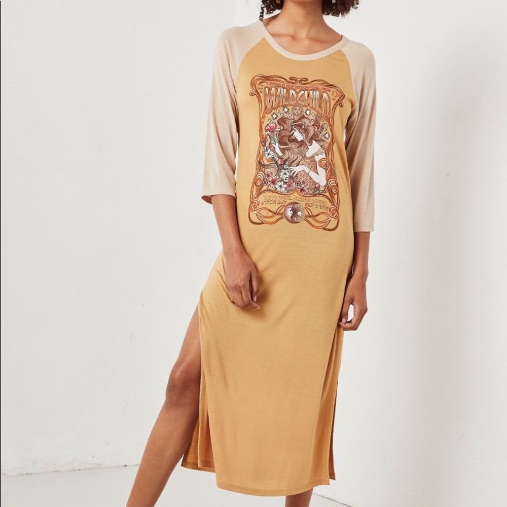Spell Designs Wild Child Raglan Tee Dress